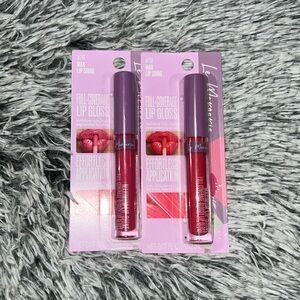 BRAND NEWW SET OF (2) “LE MERCERIE” FULL COVERAGE LIP GLOSSES